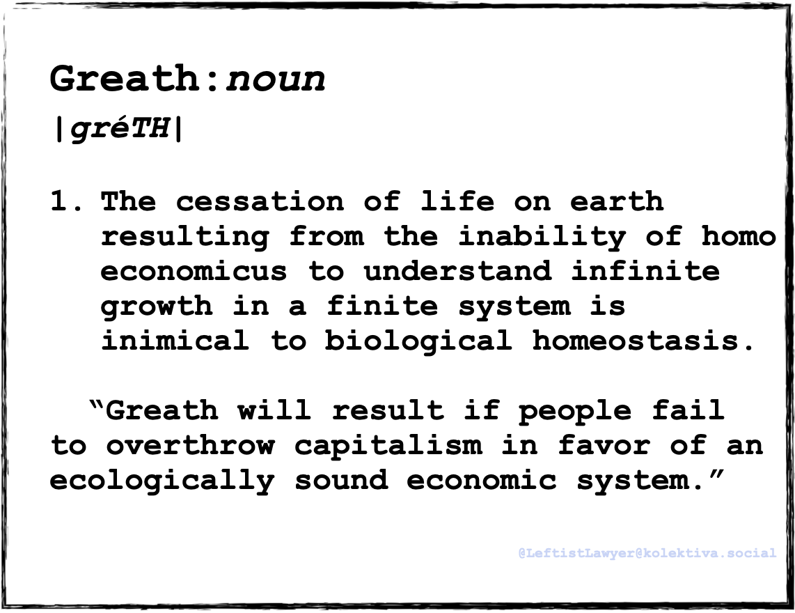 I invented a new word: #Greath